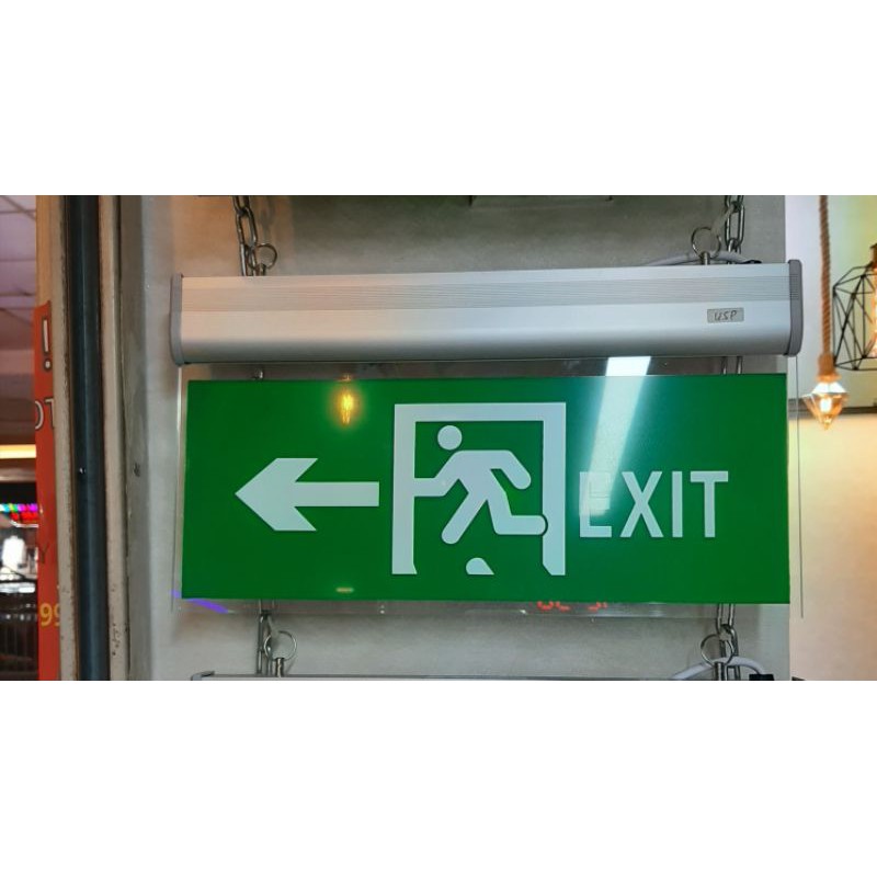 Jual Lampu Exit Led Emergency Lampu Petunjuk Darurat Exit Lamp Acrylic ...