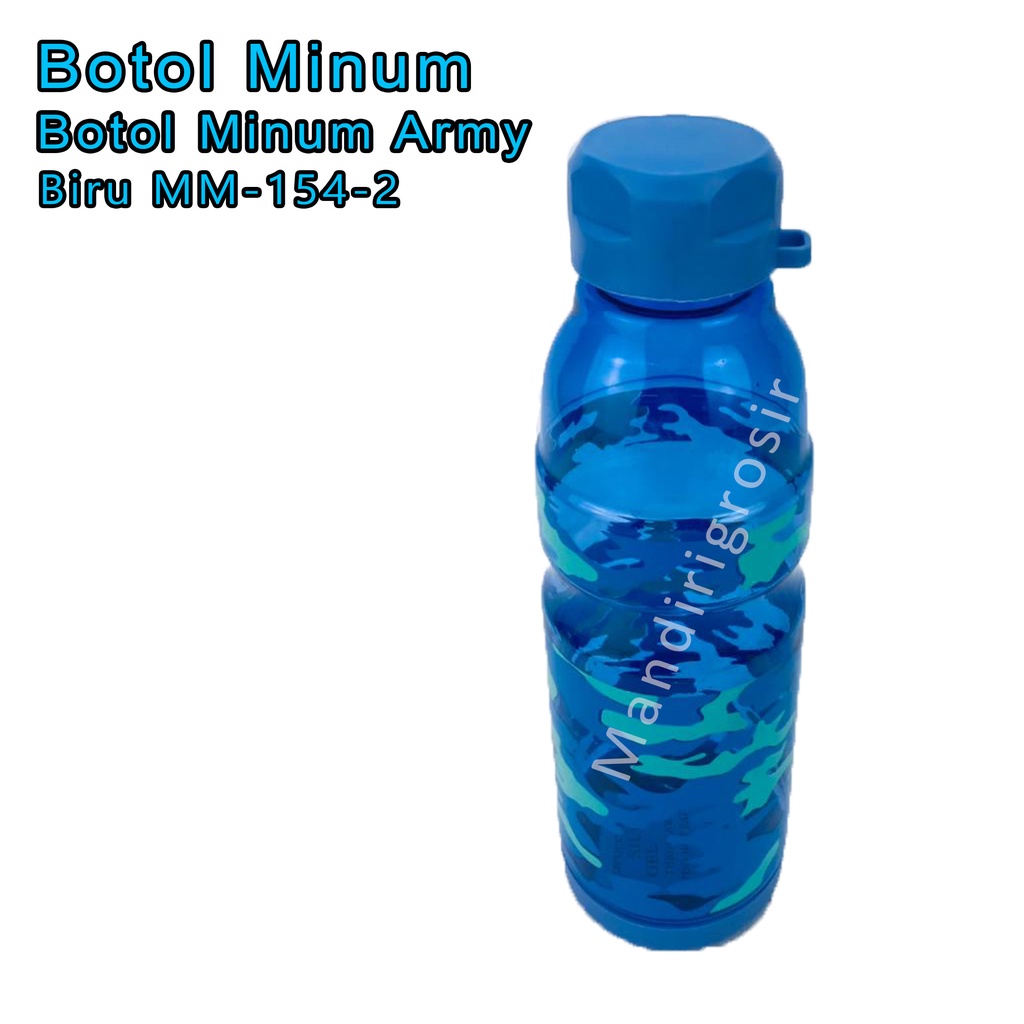 Motif Army Biru MM-154-2 * Botol Minum Plastik * 700 ml*