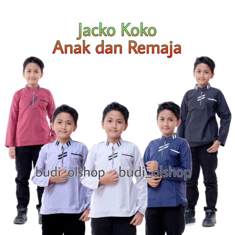 Baju koko anak dan remaja | jasko anak | grosir koko anak