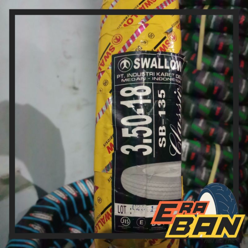 BAN SWALLOW CLASSIC SB135 350 RING 18 TUBETYPE BAN MOTOR CLASSIC DAN CUSTOM