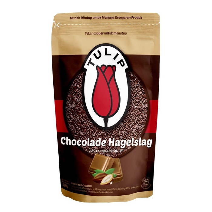 Mesis Tulip Dark Kemasan Pouch 500gram