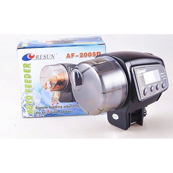 Alat AutoFeeder Auto Feeder Food Timer RESUN AF2005D Otomatis Aquarium Ikan
