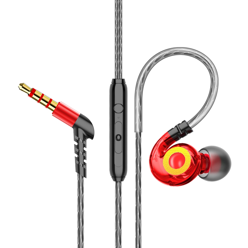 Earphone In Ear Heavy Bass Hifi Dengan Mic Pk Qkz Ck5 Ak6