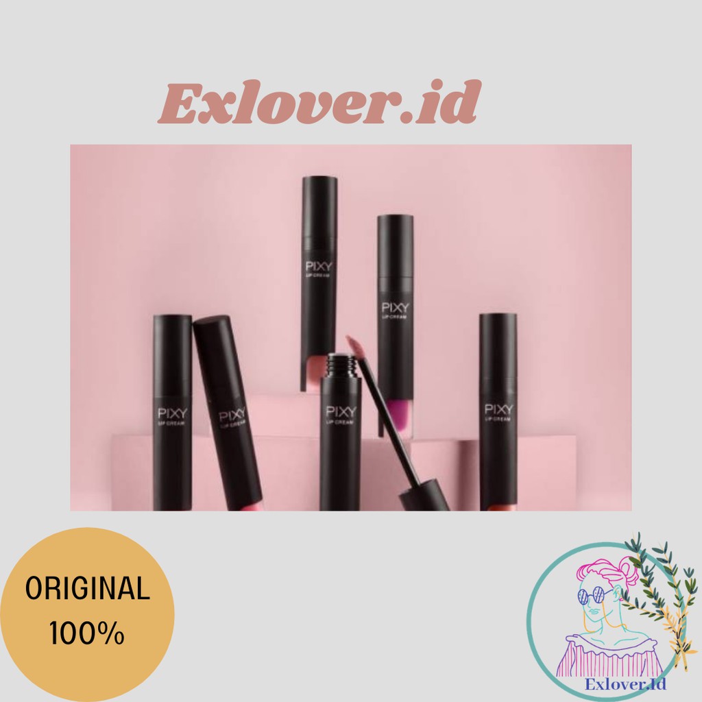 PIXY lip cream matte / pixy lipstick cair / lipstik pixy