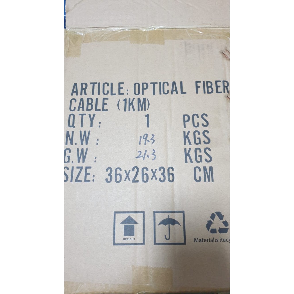 Kabel fiber optic 1000m single core single mode 3 seling ZIMMLINK ZIMM LINK