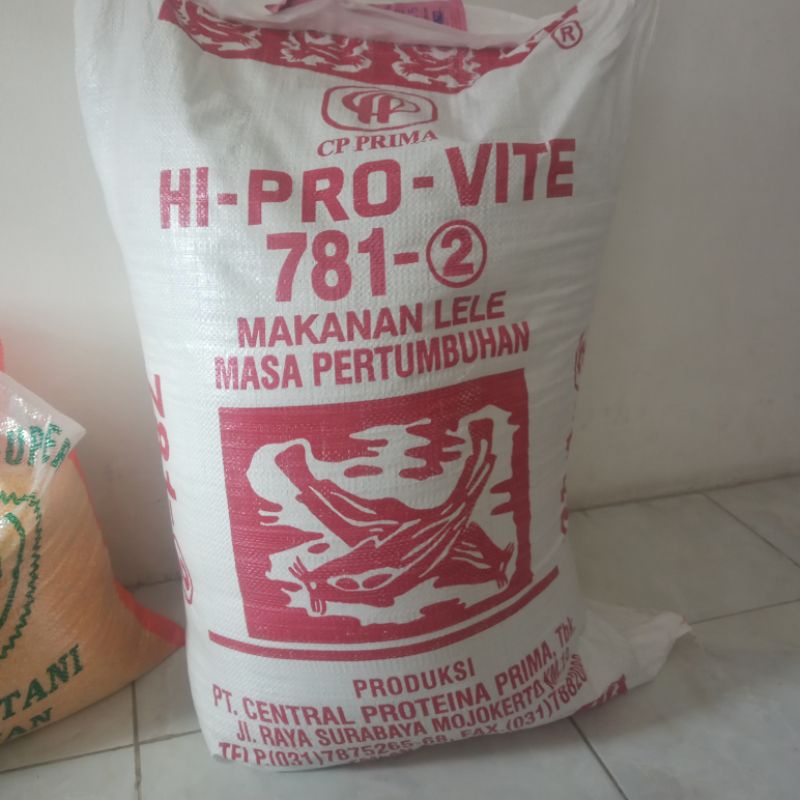 PAKAN LELE 781-2  REPACK 1 KG / PELET LELE 781-2 CURAH 1 KG