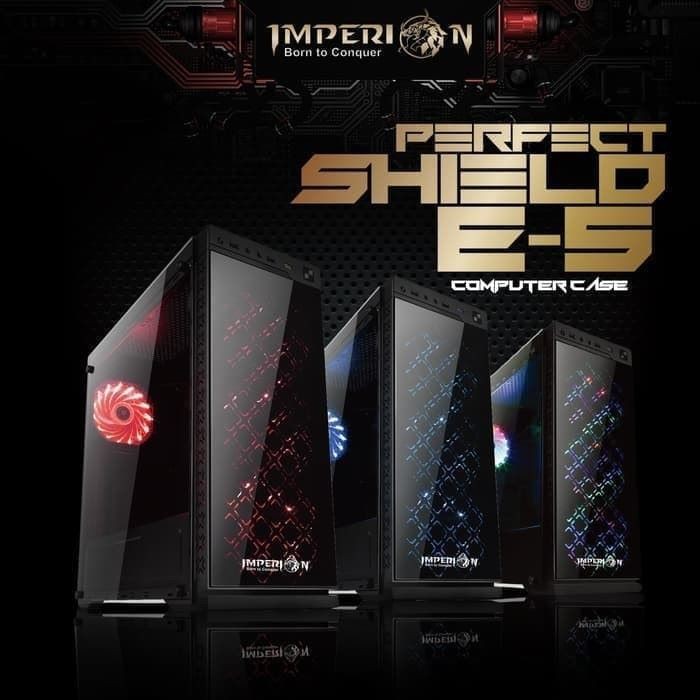 Casing pc imperion Perfect shield E5 - Pc Case Komputer Shield E-5