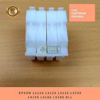 Head Cartridge CISS Epson L1110 L3110 L3150 L4150 L4160 L5190 L6160 L6170 L6190 Original