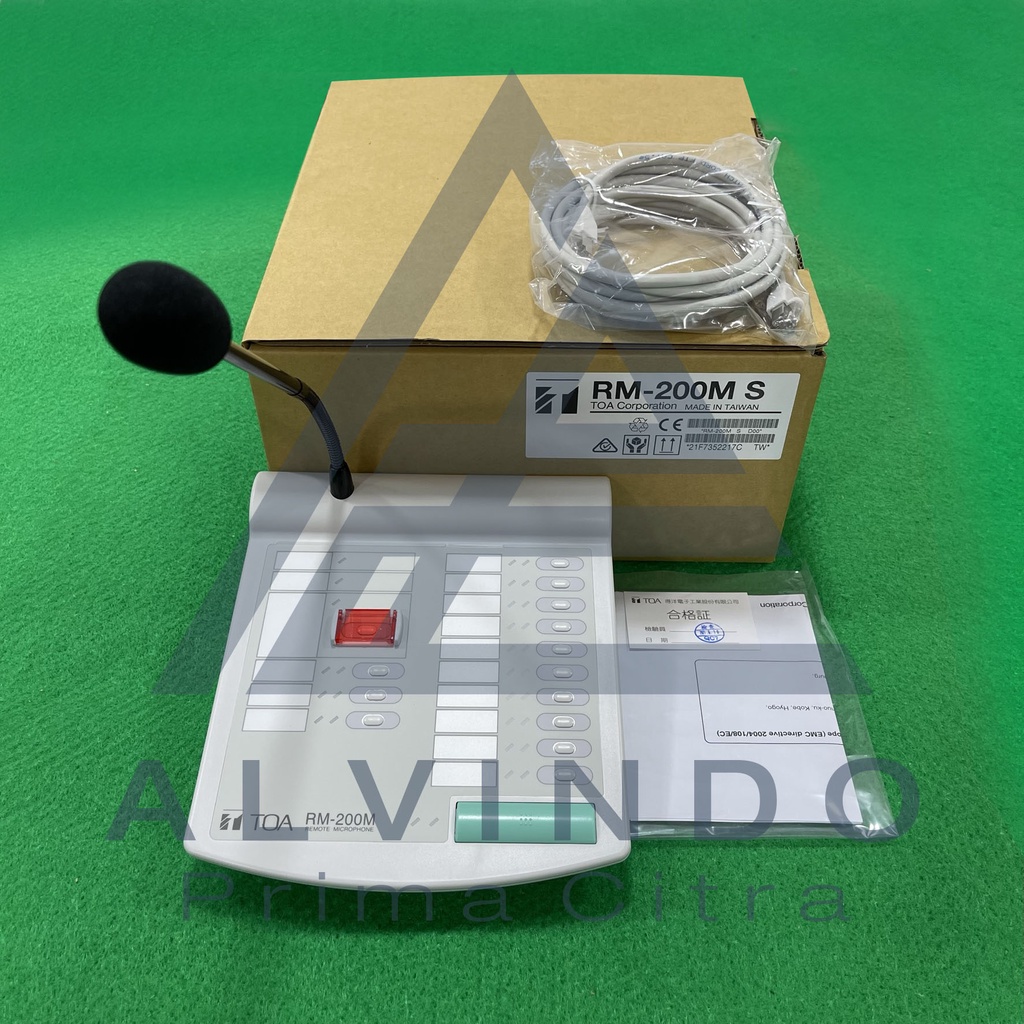TOA RM-200M (Remote Microphone / Paging Mic / RM 200 M)