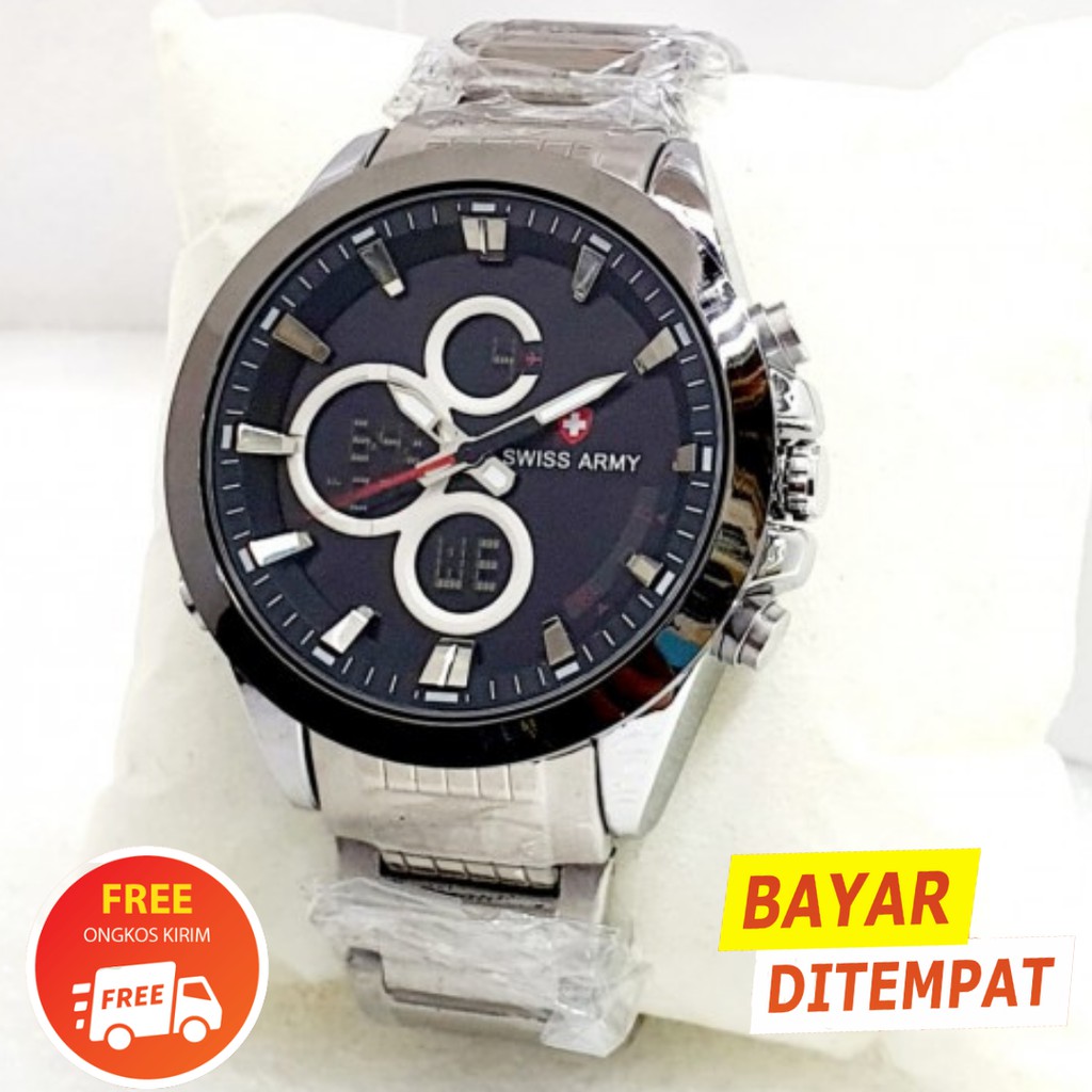 Jam Tangan Pria Swiss Time Double Time L1016