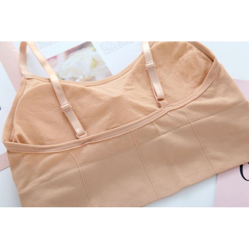 Sport Bra Seamless Strap Import • Crop Fashion Wanita (C127)