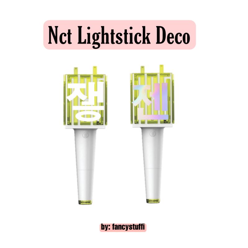 

STICKER NCT LIGHTSTICK DECO STICKER REFLECTIVE HOLOGRAM INITIAL NAME NCT 127 DREAM WAYV NCT NEOBONG DECO STICKER HOLOGRAM CUSTOM NAMA