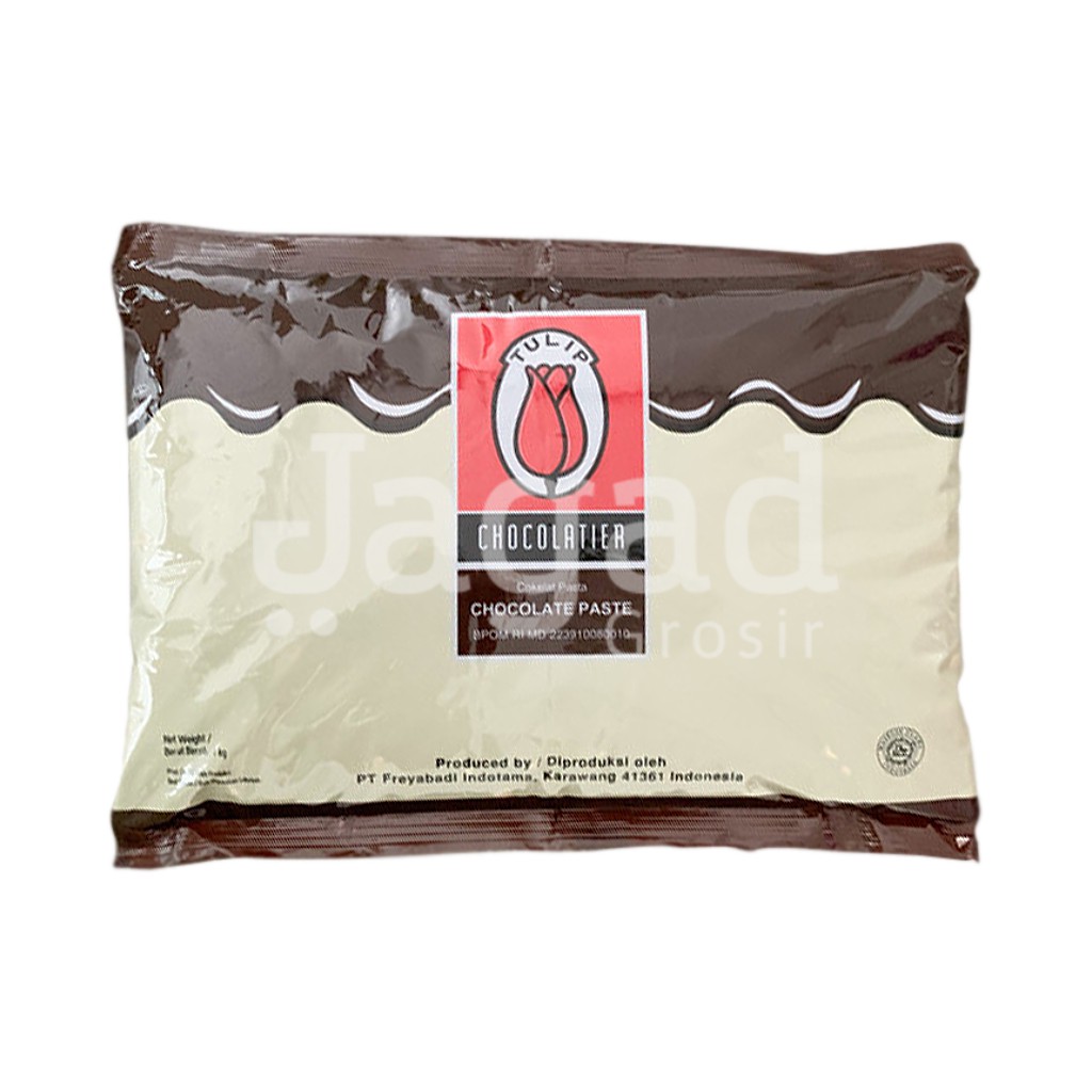 

Tulip Chocolatier Dark Chocolate Filling Cokelat Pasta 1 Kg
