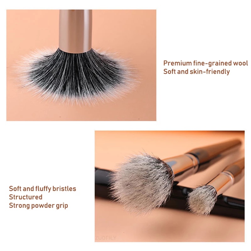 1 Pc Brush Makeup Multifungsi Double Layer Untuk Blush Contour Wajah