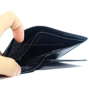 DOMPET KULIT PRIA BERDIRI IMPORT BRANDED BALLY 56 05 BLACK [SALE]off40%