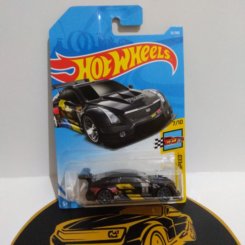 HOT WHEELS - 16 CADILLAC ATS-V R HITAM