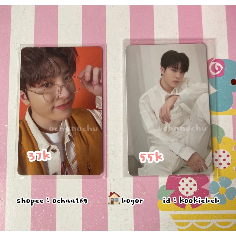 junghwan kacamata tss selca green ver pc benefit weverse concept official