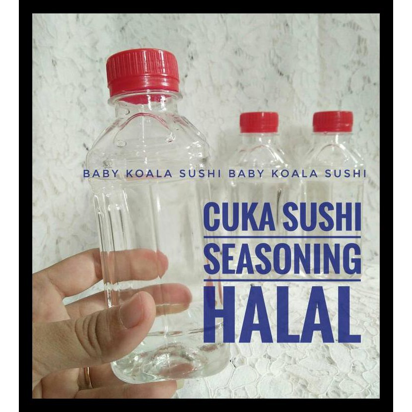

CUKA SUSHI HALAL | RICE VINEGAR | SEASONING NASI SUSHI PENGGANTI MIRIN BERKUALITAS