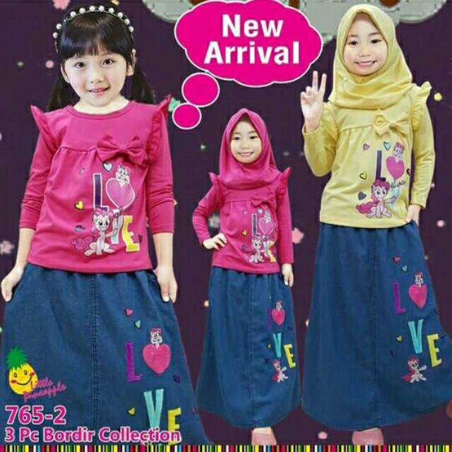 Setelan anak perempuan LITTLE PINEAPPLE