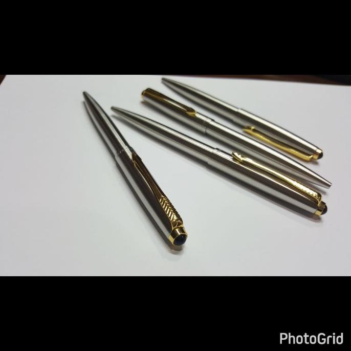 

TERBARU! Pulpen Parker 45 Ballpoint SS GT ( klip emas )