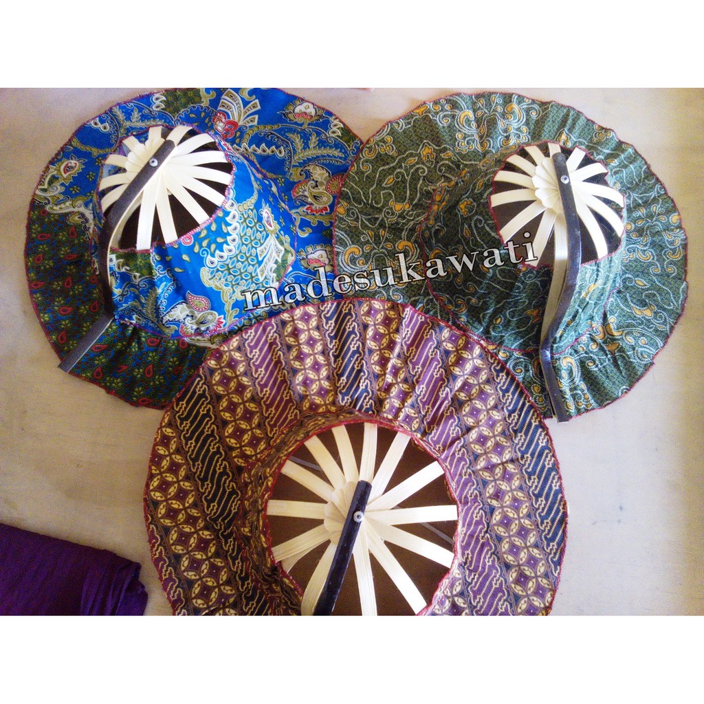 Topi Kipas Batik Bali