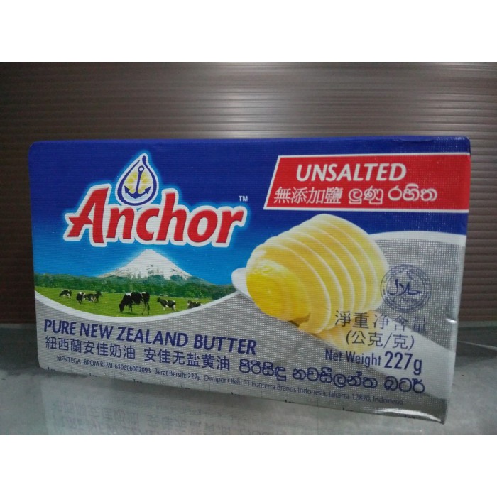 

ds211vz Anchor Unsalted Butter 227G Xa201As