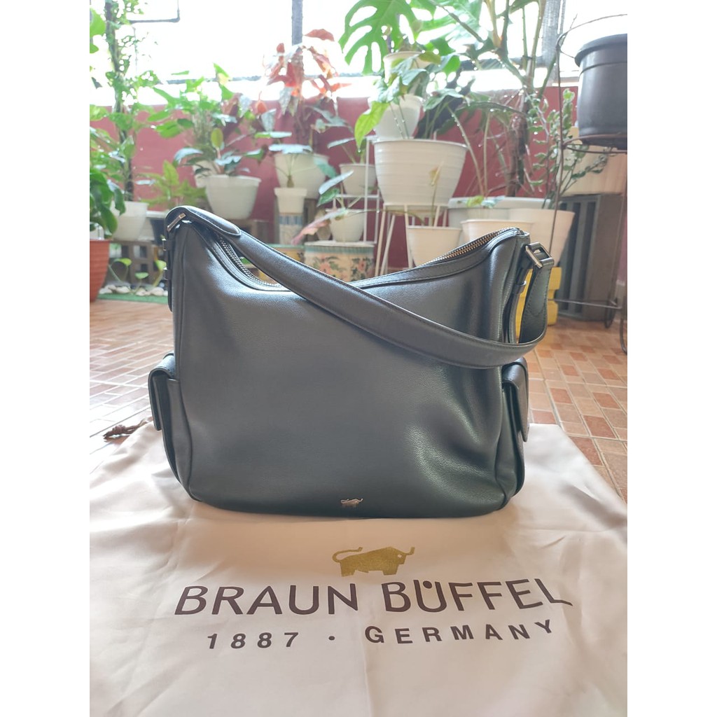 Preloved Original Braun Buffel Bag