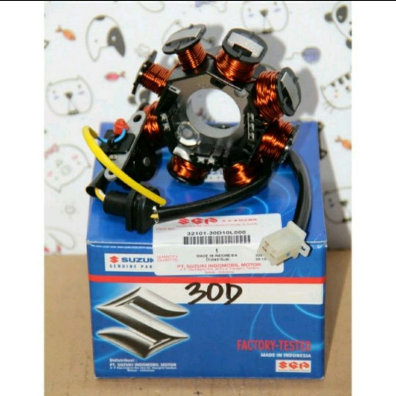 Stator Assy / Spul / Spool Suzuki Shogun 110 Ori SGP