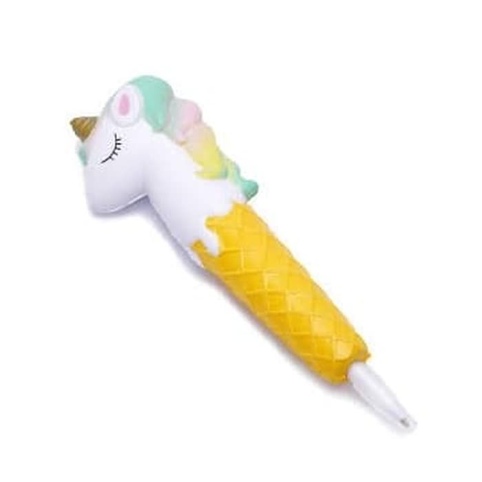 

Squishy Unicorn Pen Pulpen Unik Lucu Souvenir Kado Ultah Stationary