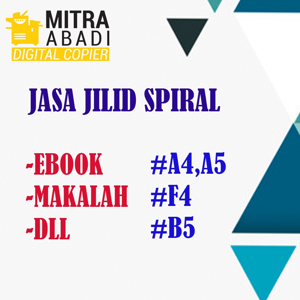 JASA JILID SPIRAL KILAT JILID KAWAT, BESI / RING MURAH