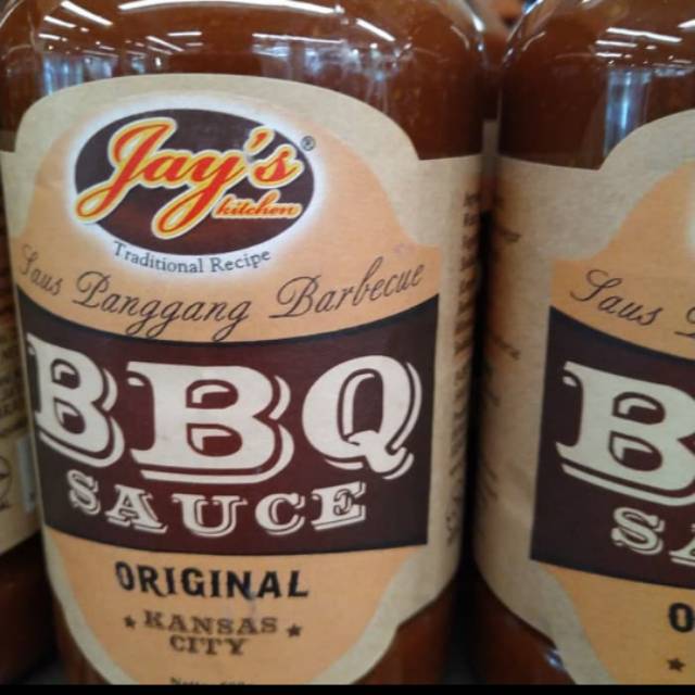 

Jay's kitchen saus panggang barbecue BBQ sauce kansas city 500gr