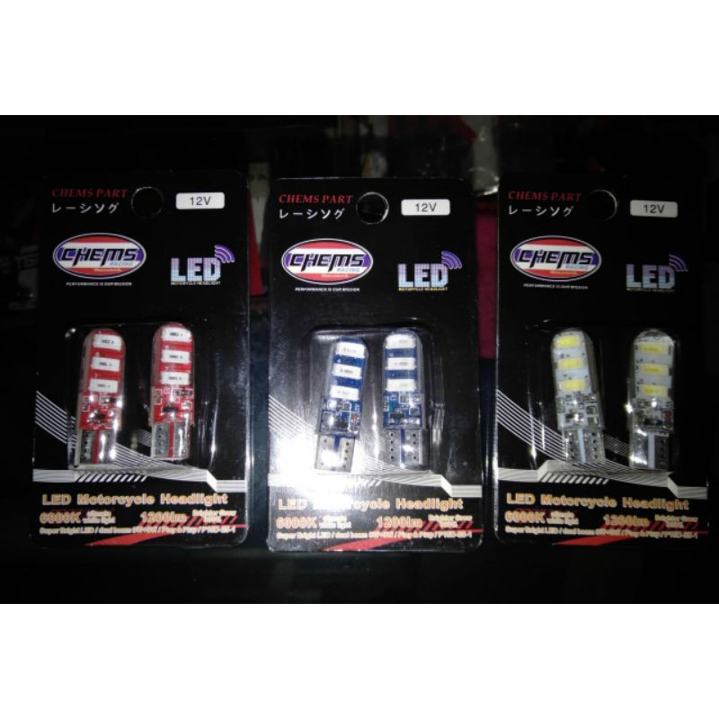 Lampu jelly sen flaser kedip motor mobil 12volt 6mata isi 2 biji