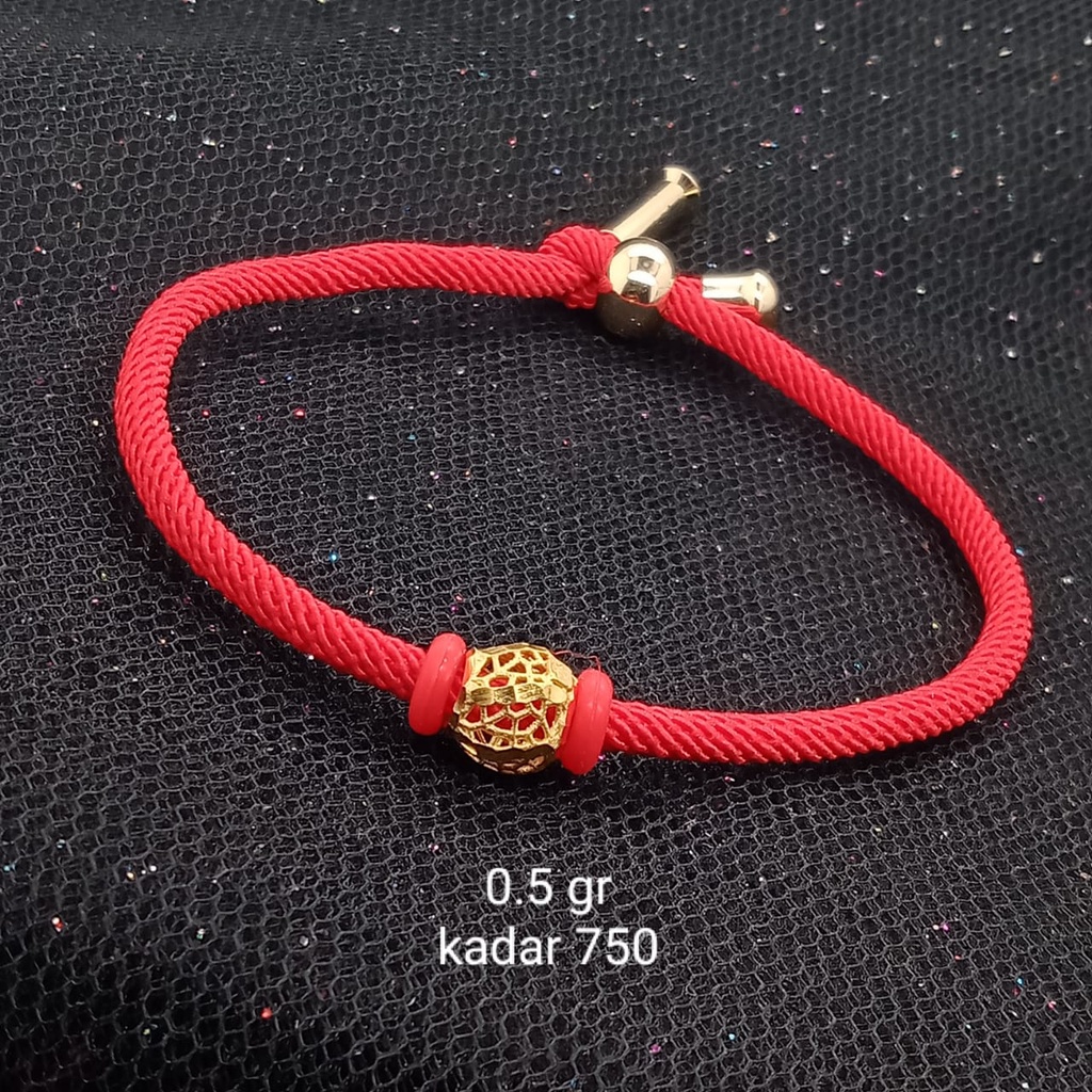 Gelang Emas 17K - 0.5 gr Kadar 750 - 927