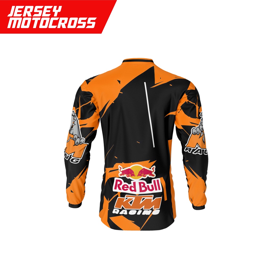 JERSEY RACING MOTOR CROSS LONG SLEEVE MOTOCROSS LENGAN PANJANG SERIES 6