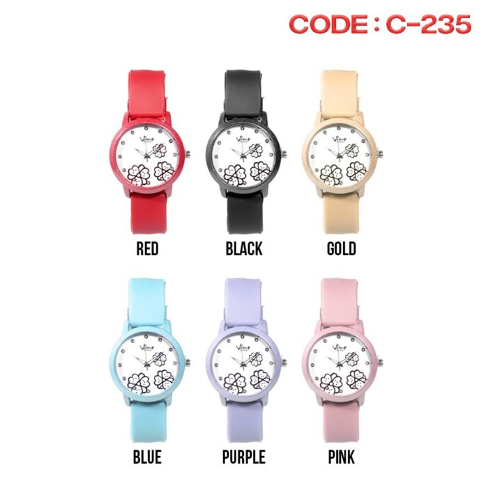 NEW Jam Tangan Wanita Mewah Analog Fashionable C-235