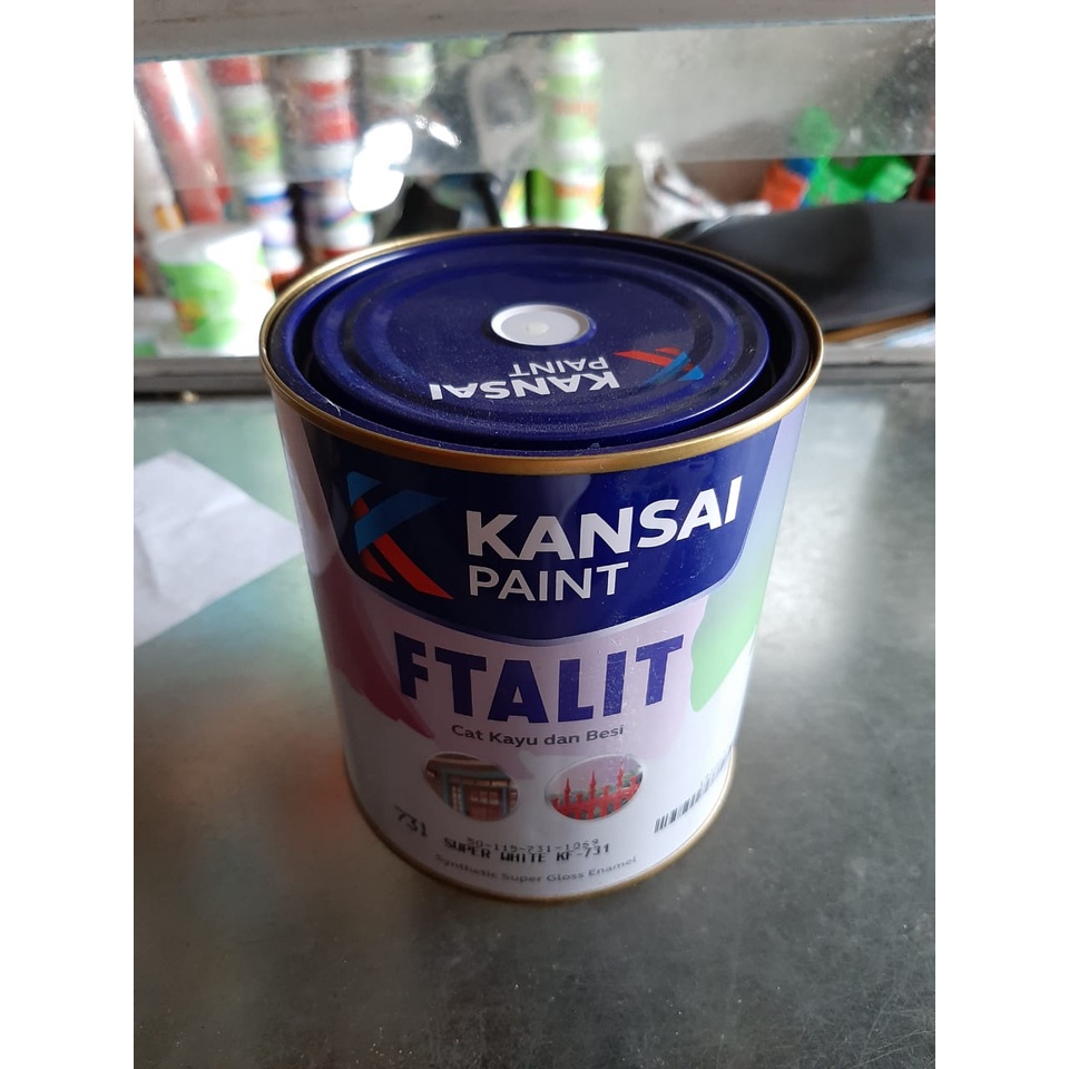 Ftalit Super White 731 Cat Besi dan Kayu Kansai Paint