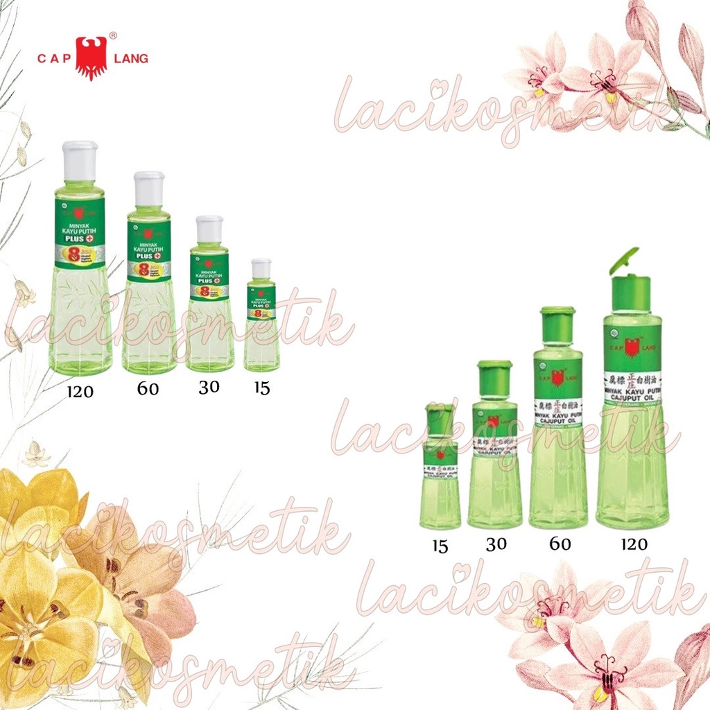 ✨LACIKOSME✨ MINYAK KAYU PUTIH CAP LANG - CAJUPUT OIL KAYU PUTIH BPOM ORIGINAL