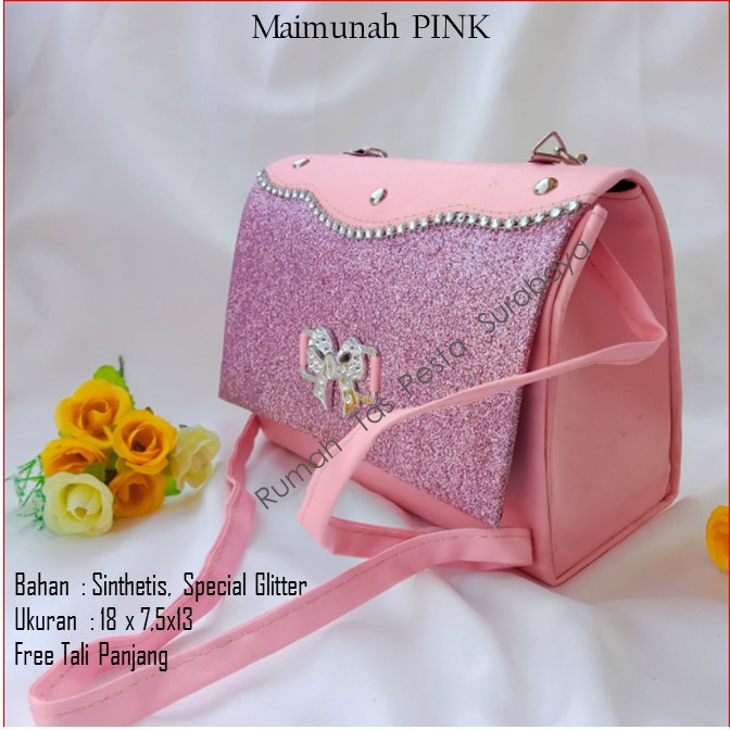 Tas Souvenir,Tas Home Made ,Tas Pesta,Maimunah PINK