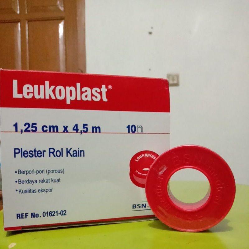 Leukoplast 1,25cm x 4,5m Plester Leukoplast Plester Verban
