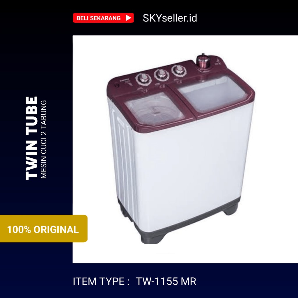 Mesin Cuci Sanken TW-1155MR