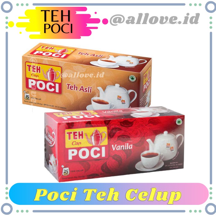 

Poci Teh Celup 25x2 Gr