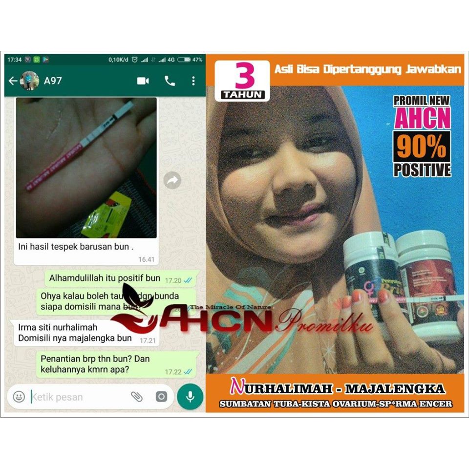 Promil Neo AHCN Obat Herbal Penyubur Kandungan Rahim Wanita Penyubur Sperma Encer 90% Berhasil Hamil-2