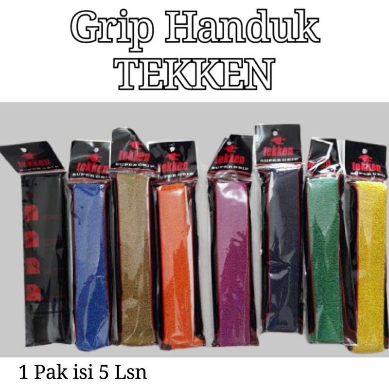 Grip handuk / grip handuk kain / grip untuk pegangan raket/ grip / towel grip