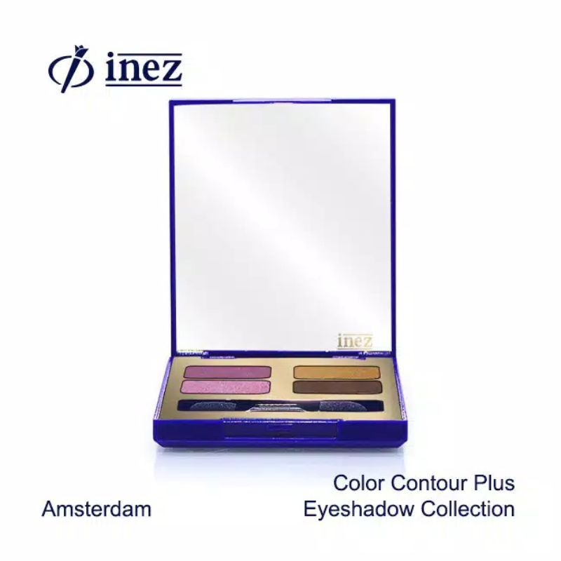 INEZ Color Contour Plus Eye Shadow Collection - 4x1,5g