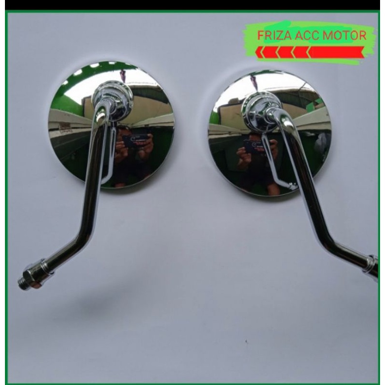 SPION FAZZIO GRAND FILANO MODEL BULAT CROME-KACA CEMBUNG