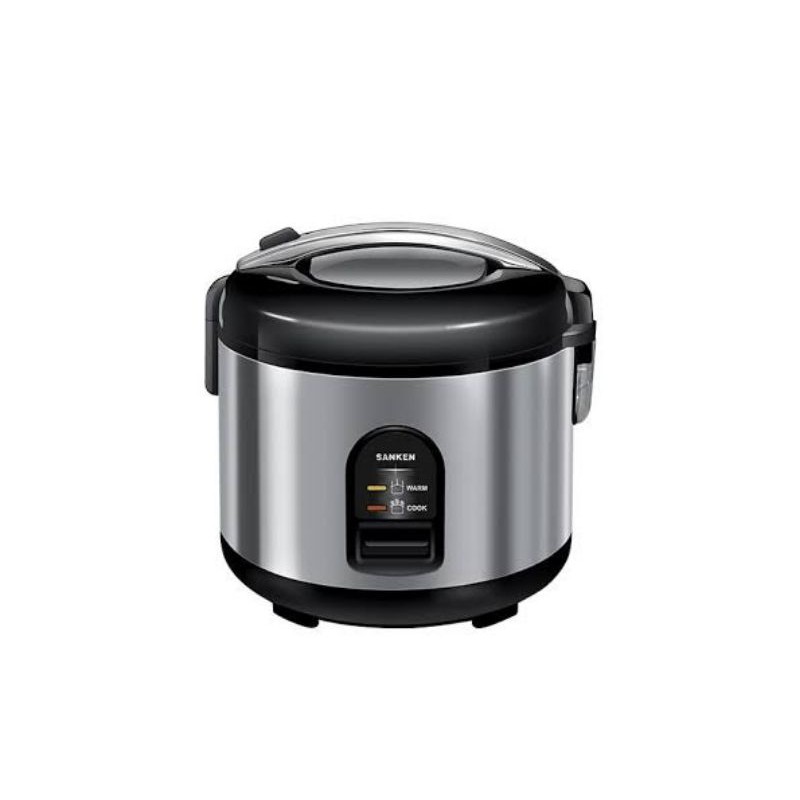 Sanken Rice Cooker/Magic Com SJ 1999 1.8 Liter Stainless Luar Dalam Garansi Resmi