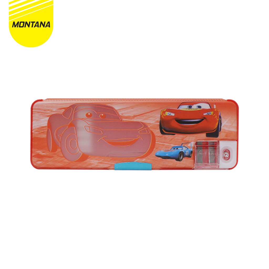 MONTANA Kotak Pensil / Study Set/ Tempat Pensil Penco 8011-Cars
