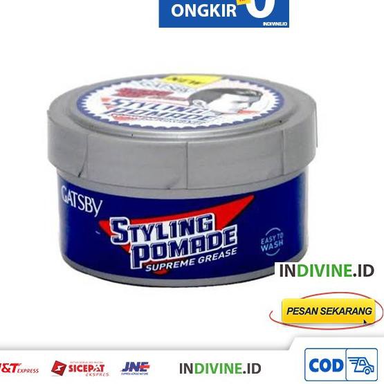 Terhitz Gatsby Styling Pomade Minyak Rambut 75 gr Besar E50E1 ,,|