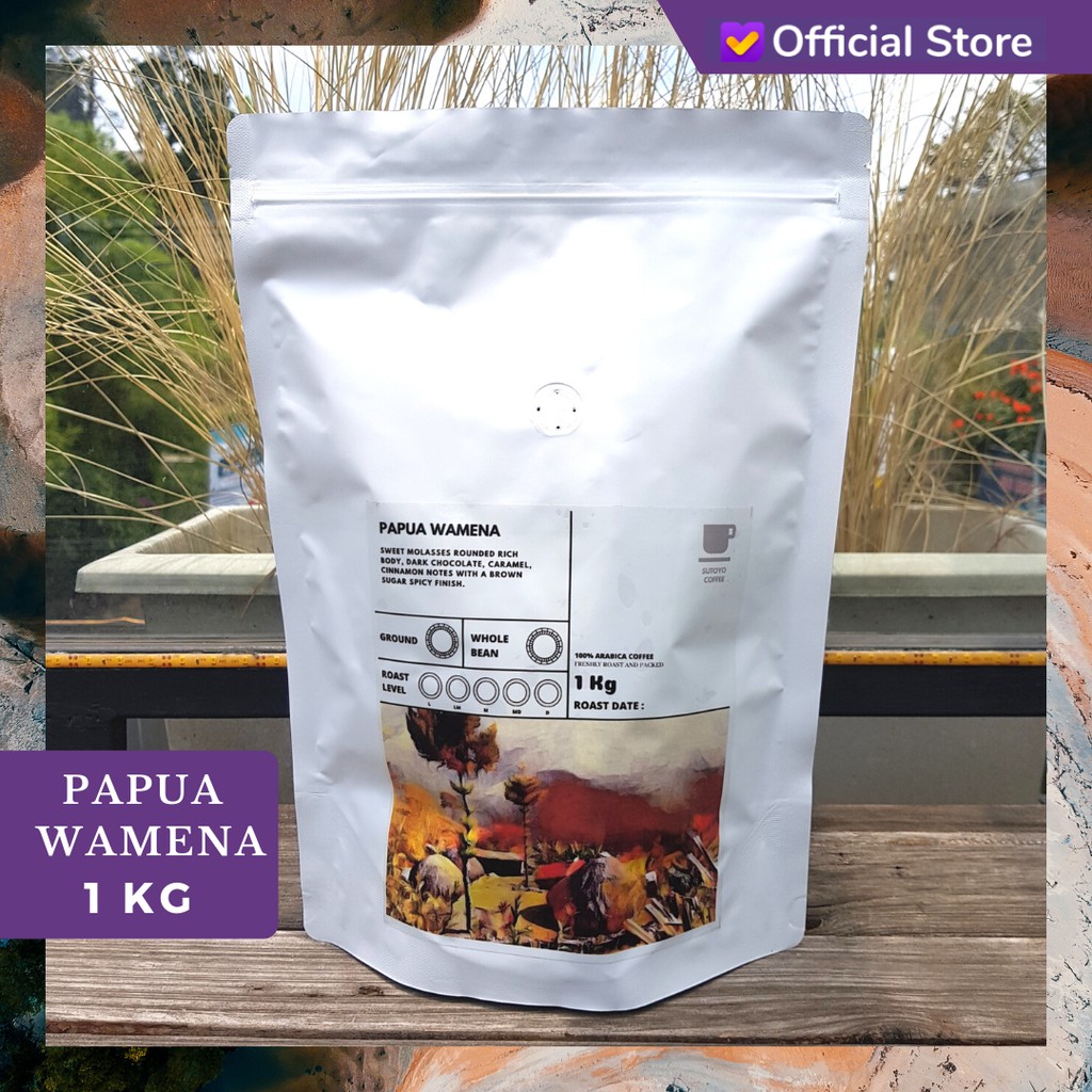 

SUTOYO COFFEE Kopi Arabika Papua Wamena 1 Kilogram