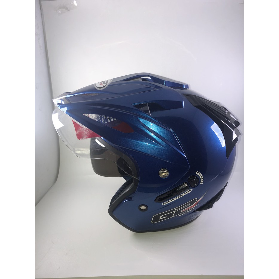 Helm G2 exterminator biru